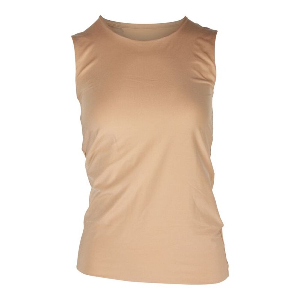 Jil Sander Tank Top in Beige Polyester